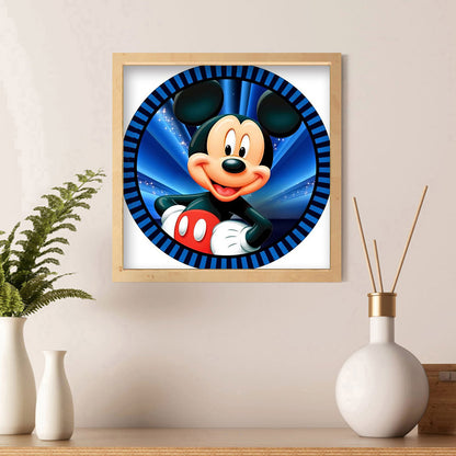 Cartoon Mouse - Full Round Drill Diamond Painting 30*30CM
