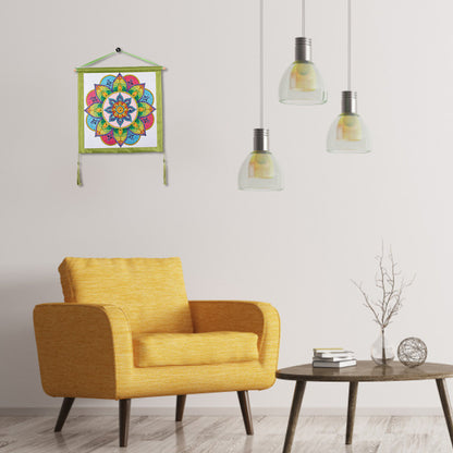 DIY Colorful Hanging Outer Frame for Diamond Painting Wall Art Framework