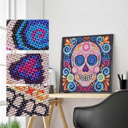 Skull - Special Shaped Drill Diamond Paiting 30*30CM