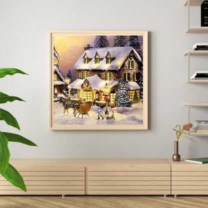 House Scenery - Full Round Drill Diamond Painting 40*40CM