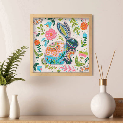 Rabbit - Special Shaped Drill Diamond Paiting 30*30CM