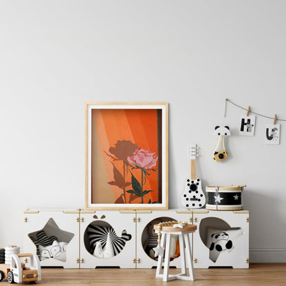 Silhouette - Full Round Drill Diamond Painting 30*40CM