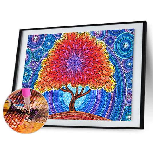 Tree - Special Shaped Drill Diamond Paiting 40*30CM