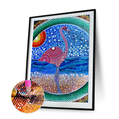 Flamingo - Special Shaped Drill Diamond Paiting 30*40CM