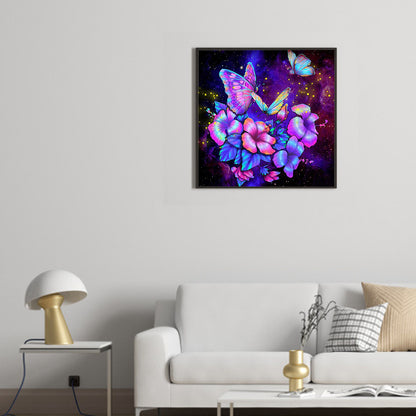 Butterfly - Special Shaped Drill Diamond Paiting 30*30CM