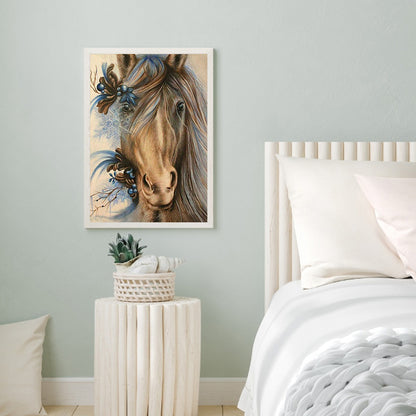 Horse - Full Round Drill Diamond Painting 30*40CM