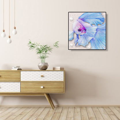 Guppy Fish - Full Round Drill Diamond Painting 30*30CM