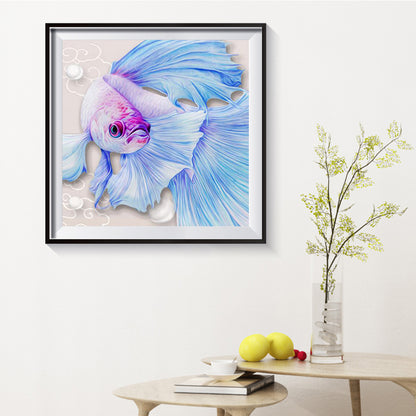 Guppy Fish - Full Round Drill Diamond Painting 30*30CM