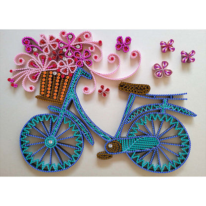 Paper Quilling - Special Shaped Drill Diamond Painting 40*30cm