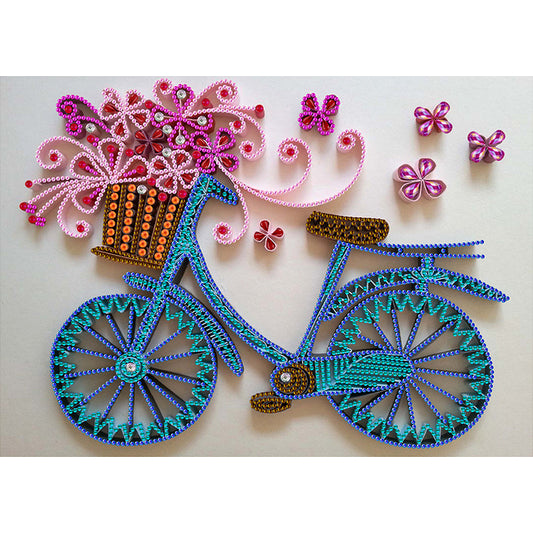 Paper Quilling - Special Shaped Drill Diamond Painting 40*30cm