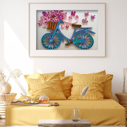 Paper Quilling - Special Shaped Drill Diamond Painting 40*30cm