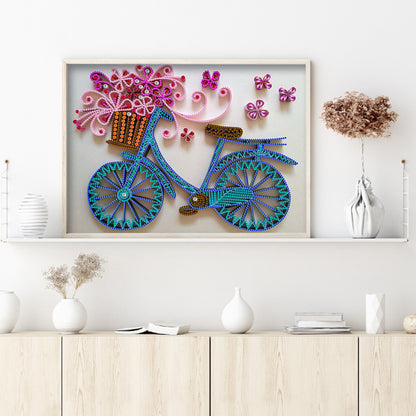 Paper Quilling - Special Shaped Drill Diamond Painting 40*30cm