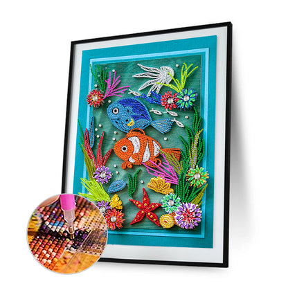 Paper Quilling - Special Shaped Drill Diamond Painting 30*40cm
