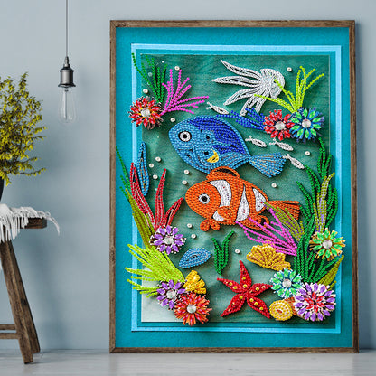 Paper Quilling - Special Shaped Drill Diamond Painting 30*40cm
