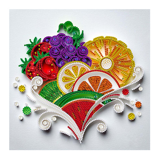 Paper Quilling - Special Shaped Drill Diamond Painting 30*30cm
