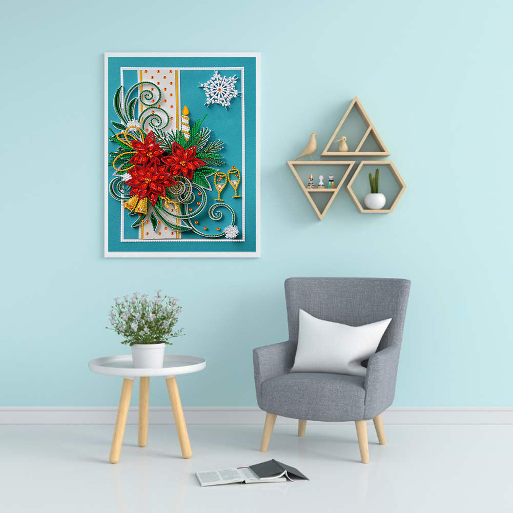 Paper Quilling - Special Shaped Drill Diamond Painting 30*40CM