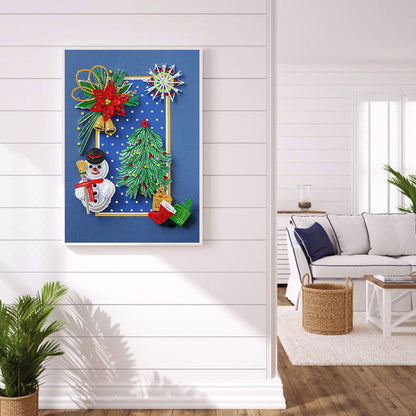 Paper Quilling - Special Shaped Drill Diamond Painting 30*40CM