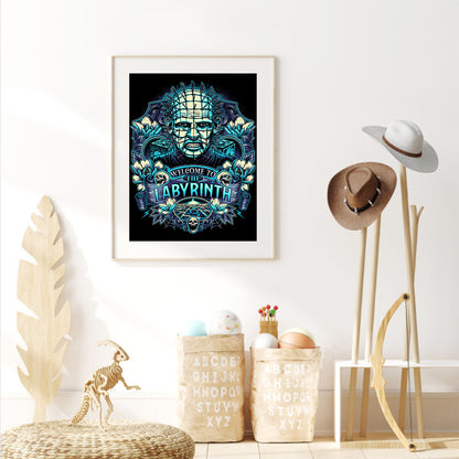 Horror Figure - Full Round Drill Diamond Painting30*40CM