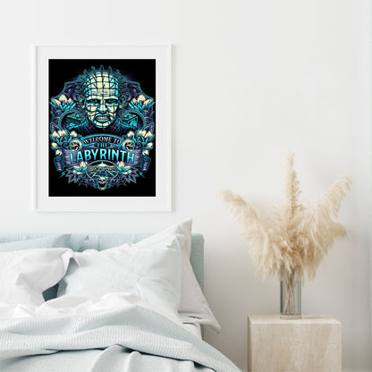 Horror Figure - Full Round Drill Diamond Painting30*40CM