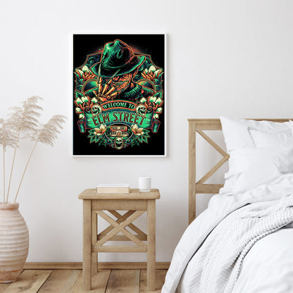 Horror Figure - Full Round Drill Diamond Painting 30*40CM