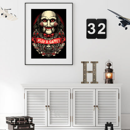 Horror Figure - Full Round Drill Diamond Painting30*40CM