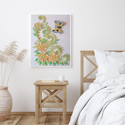 Paper Quilling - Special Shaped Drill Diamond Painting 30*40CM