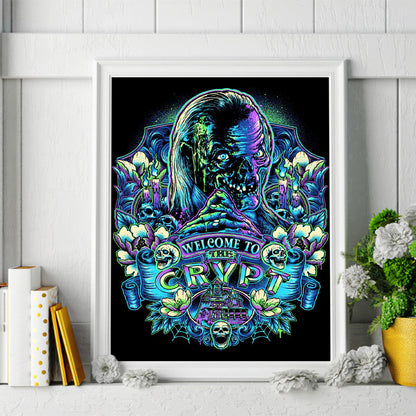 Horror Figure - Full Round Drill Diamond Painting 30*40CM