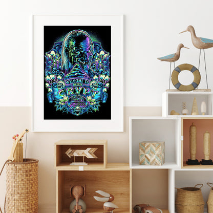Horror Figure - Full Round Drill Diamond Painting 30*40CM