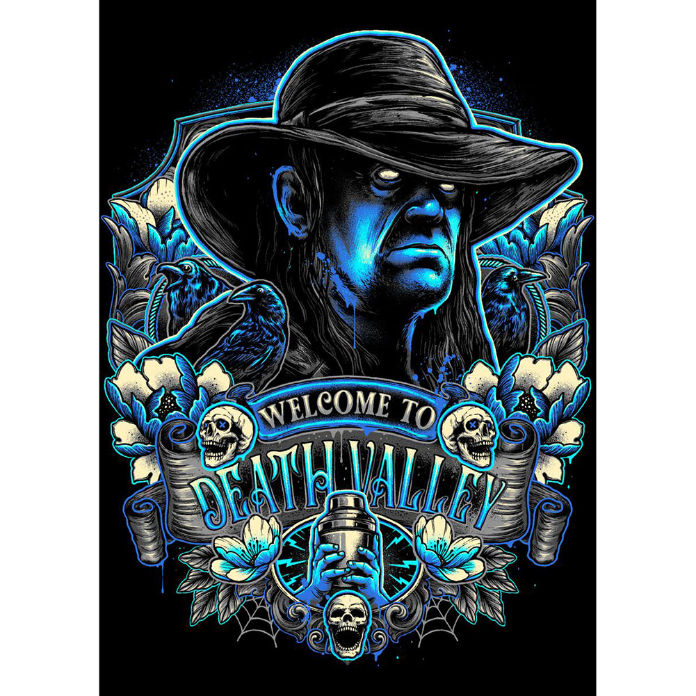 Horror Figure - Full Round Drill Diamond Painting 30*40CM
