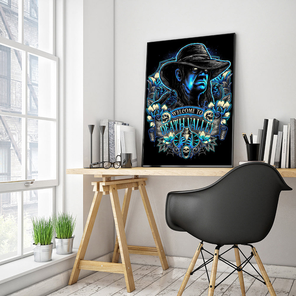 Horror Figure - Full Round Drill Diamond Painting 30*40CM