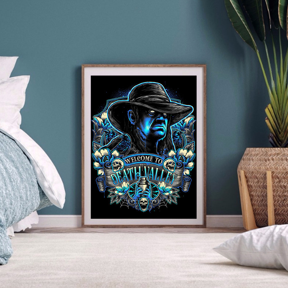 Horror Figure - Full Round Drill Diamond Painting 30*40CM