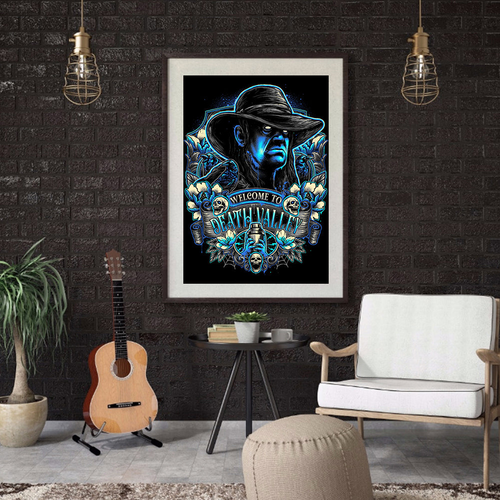 Horror Figure - Full Round Drill Diamond Painting 30*40CM