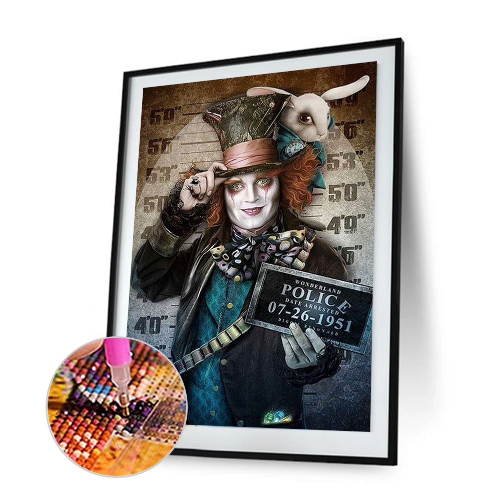 Horror Photo - Full Round Drill Diamond Painting 30*40CM