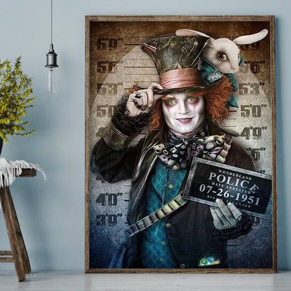 Horror Photo - Full Round Drill Diamond Painting 30*40CM