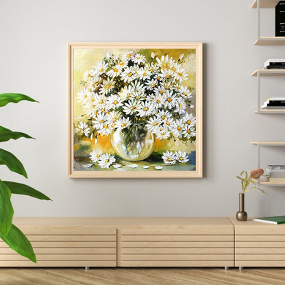 Chrysanthemum - Full Round Drill Diamond Painting 30*30CM