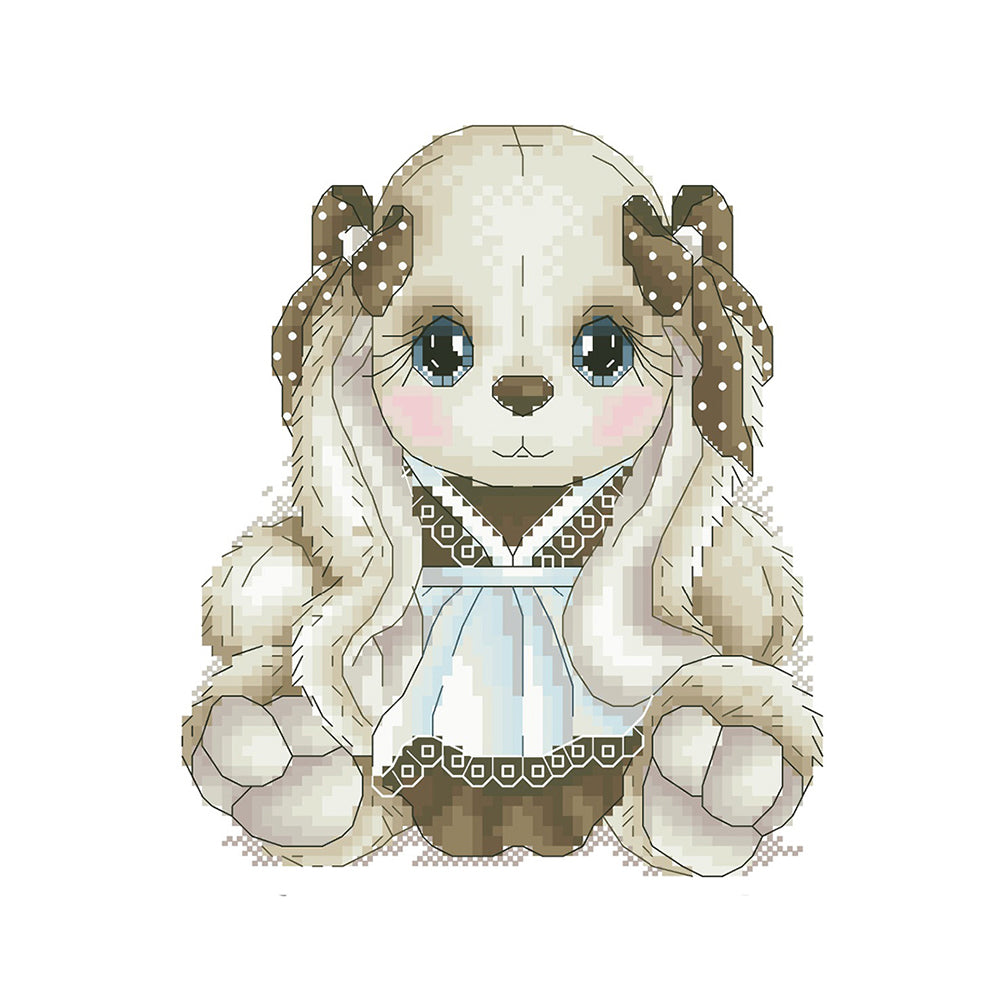 Rabbit - Full Round Drill Diamond Painting 30*30CM