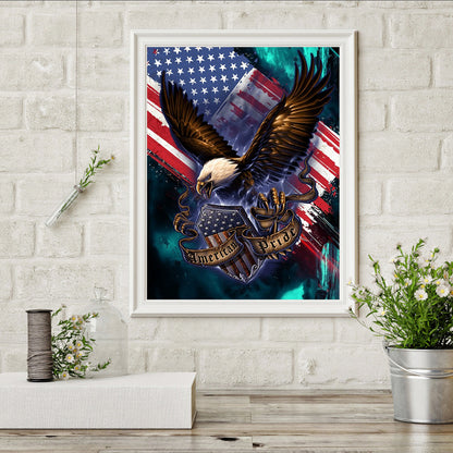 American Eagle - Full Round Drill Diamond Painting 30*40CM