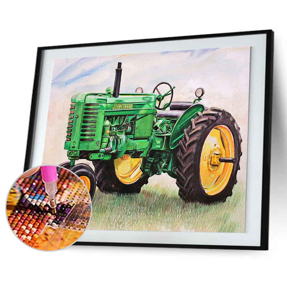 Truck - Full Square Drill Diamond Painting 40*30CM