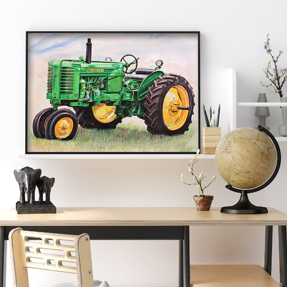 Truck - Full Square Drill Diamond Painting 40*30CM