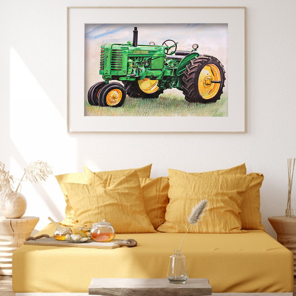 Truck - Full Square Drill Diamond Painting 40*30CM