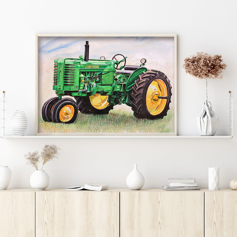 Truck - Full Square Drill Diamond Painting 40*30CM