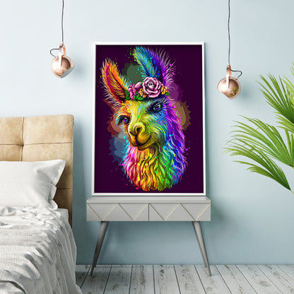 Alpaca - Full Round Drill Diamond Painting 30*40CM