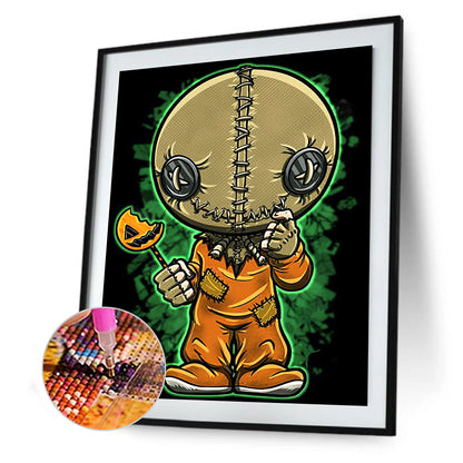 Horror Doll - Full Square Drill Diamond Painting 30*40CM