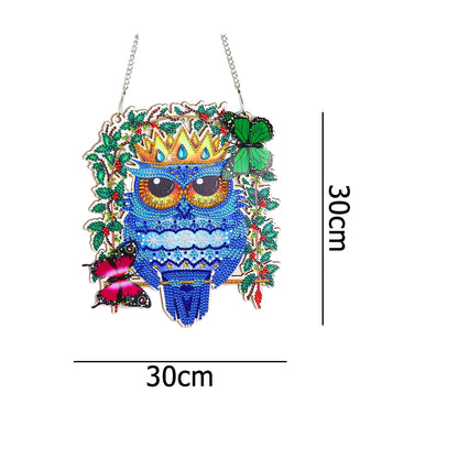 30x30cm 5D DIY Diamond Painting Art Wreath Kit Hanging Craft Home Decor