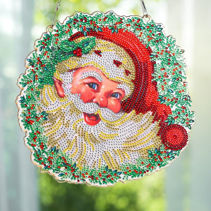 30x30cm 5D DIY Diamond Painting Art Wreath Kit Hanging Craft Home Decor