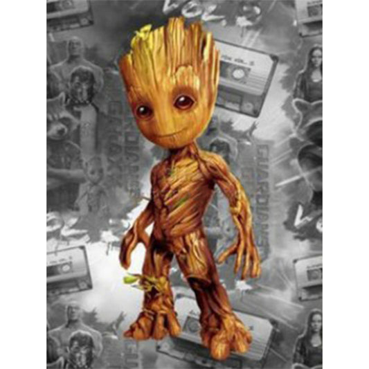 Wooden Child - Full Round Drill Diamond Painting 30*40CM