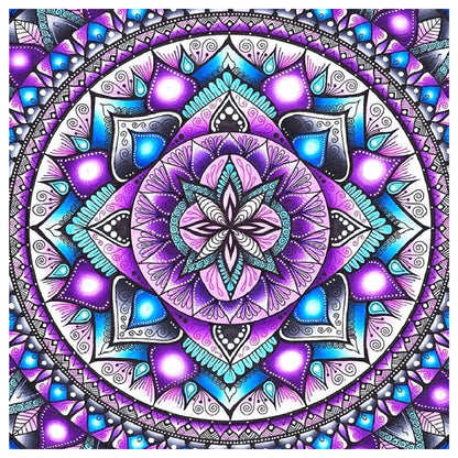Datura - Full Square Drill Diamond Painting 30*30CM