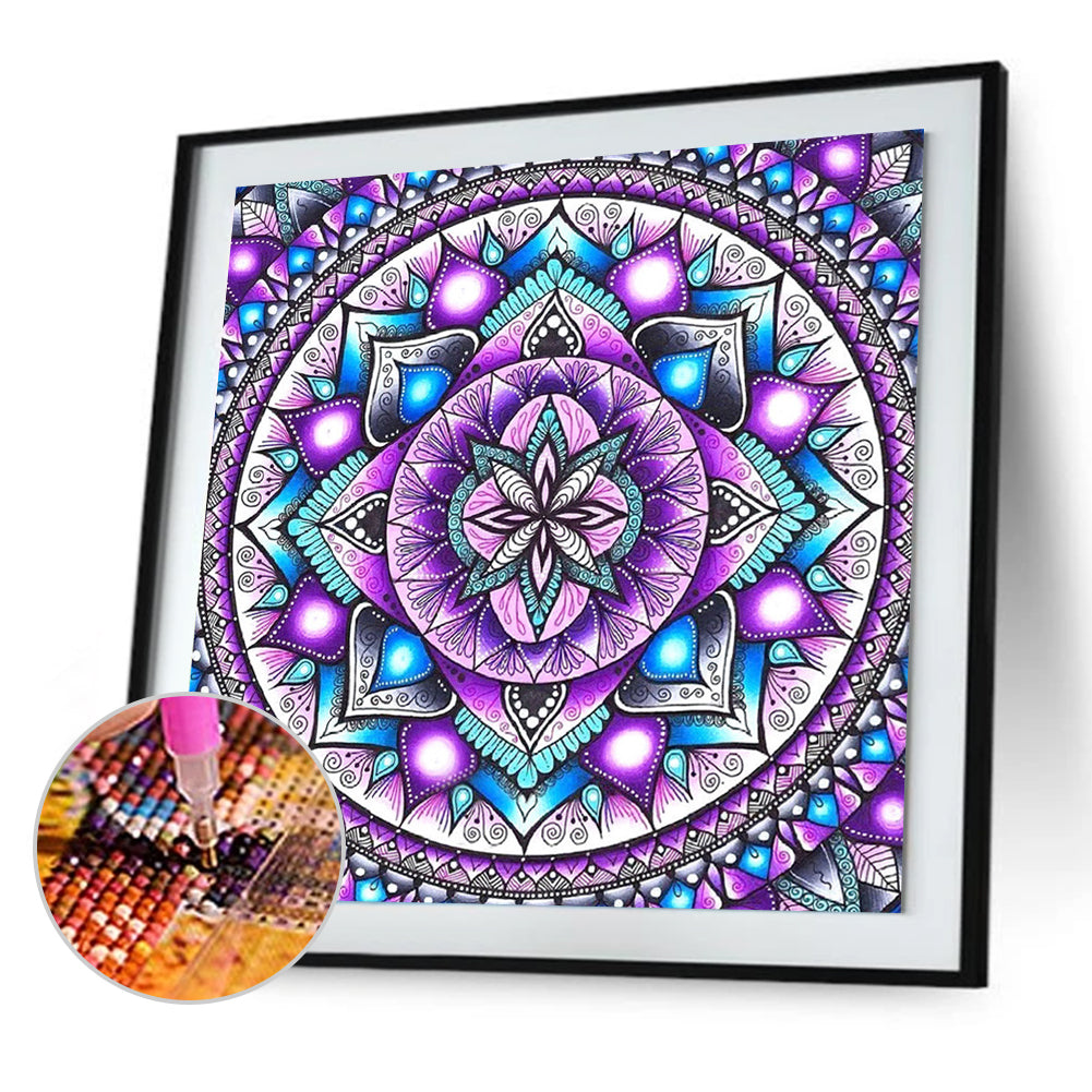 Datura - Full Square Drill Diamond Painting 30*30CM