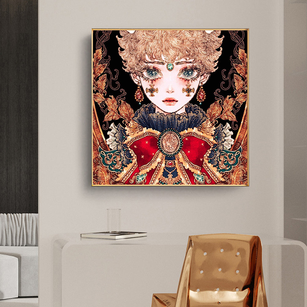 Butterfly Beauty - Full Round Drill Diamond Painting 30*30CM