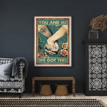Retro Poster - Full Round Drill Diamond Painting 30*40CM